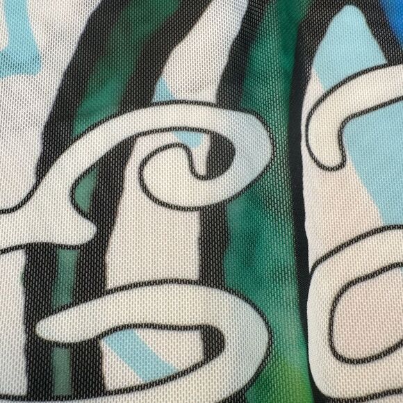 Ed Hardy Colorful Graphic Art Print swim Wrap or scarf - Picture 4 of 6